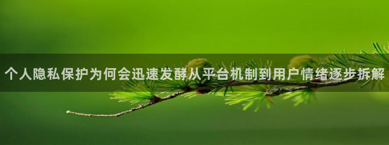 热点爆料:个人隐私保护为何会迅速发酵从平台机制到用户情绪逐步拆解
